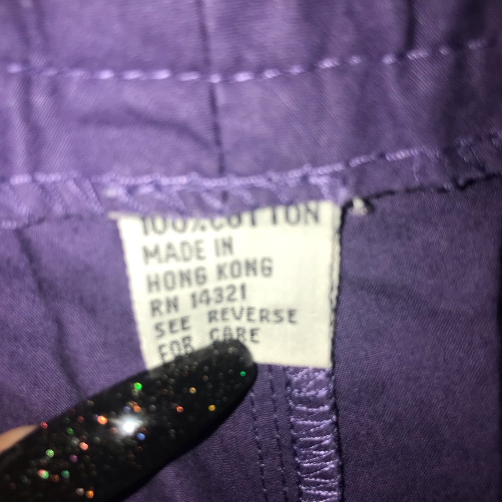 Vtg 80s/90s Christian Dior Streetwear 2 Piece Purple Matching Track Suit - Picture 10 of 16